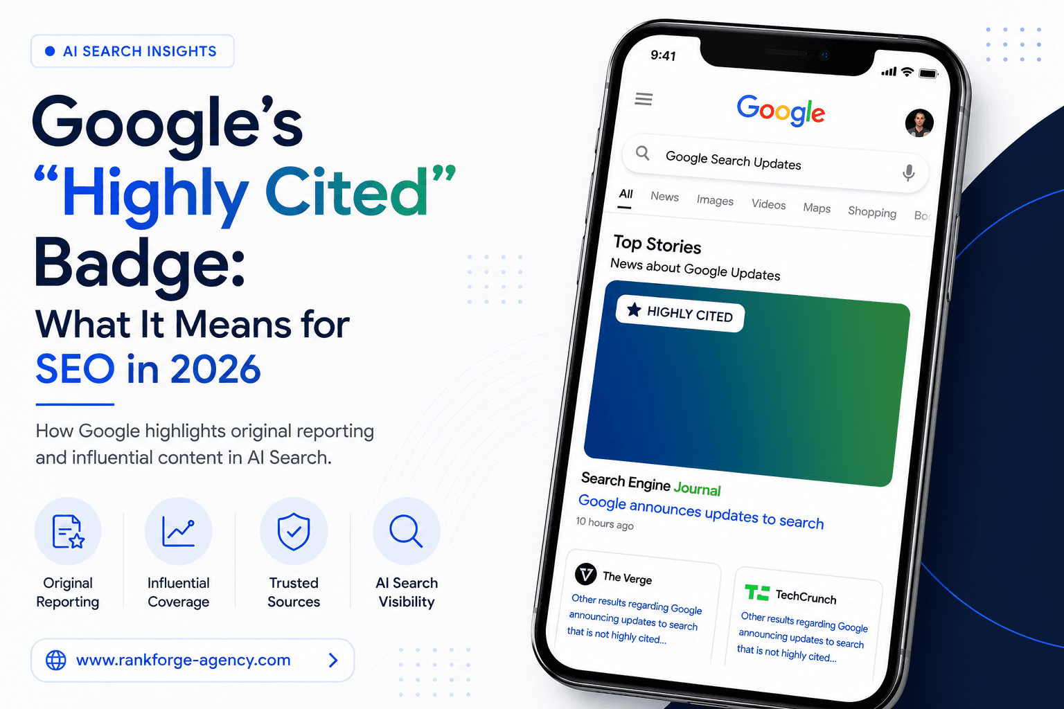 Google’s “Highly Cited” Badge: What It Means for SEO in 2026