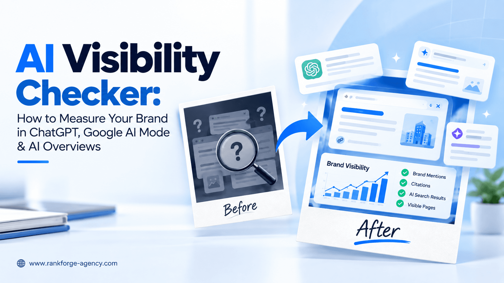 AI Visibility Checker: How to Measure Your Brand in ChatGPT, Google AI Mode & AI Overviews