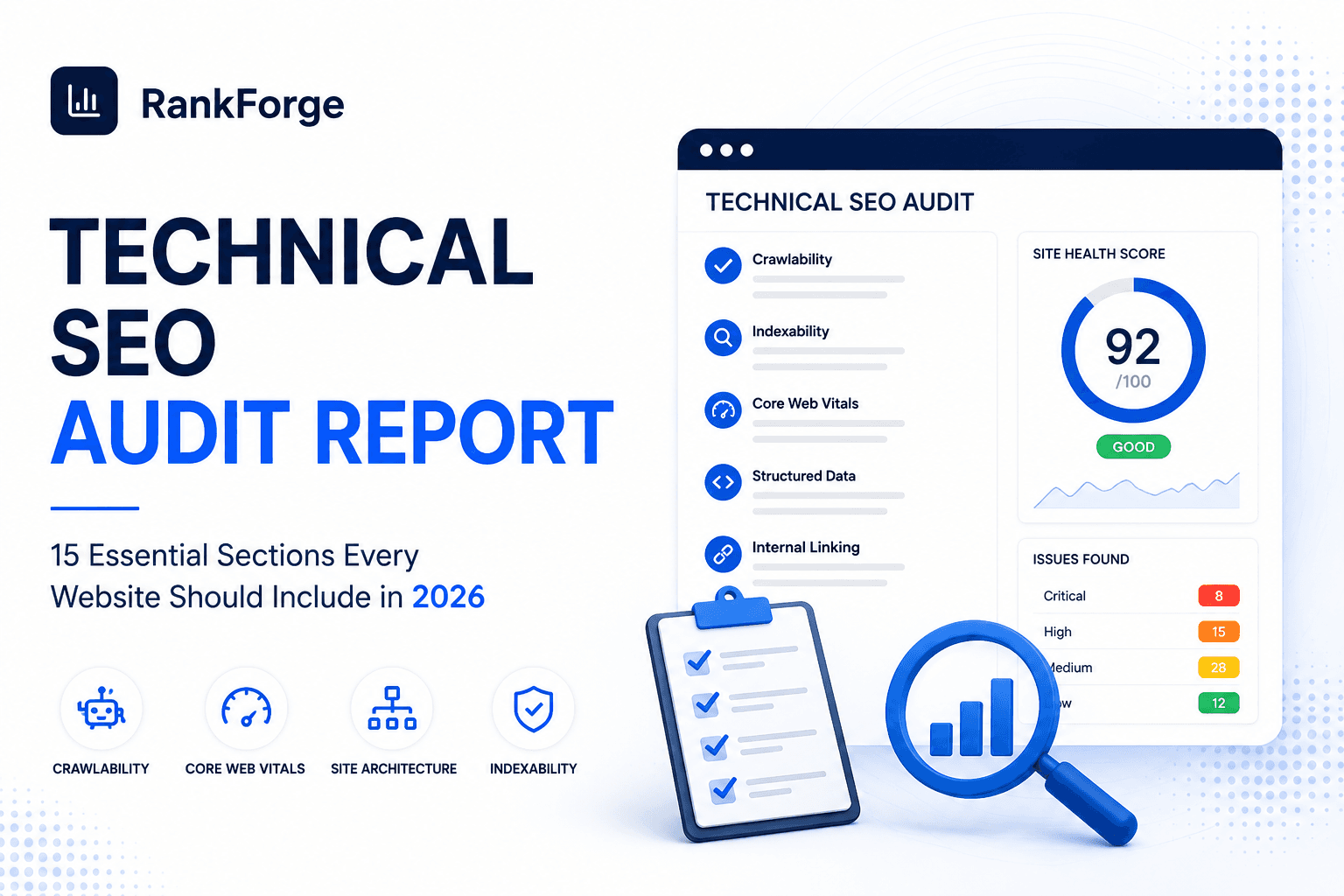 Technical SEO Audit Report: 15 Sections Every Website Should Include in 2026